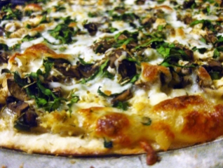 Rustic Chicken and Herb White Pizza